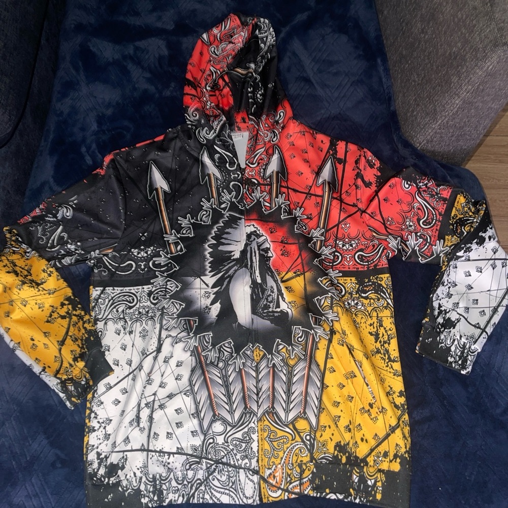 Looted Bear Graphic Hoodie